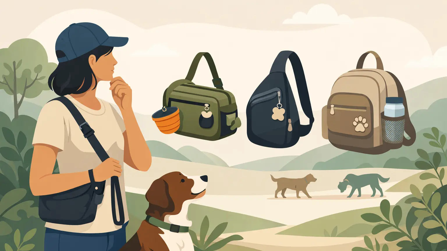 How to Choose a Stylish Dog Walking Bag