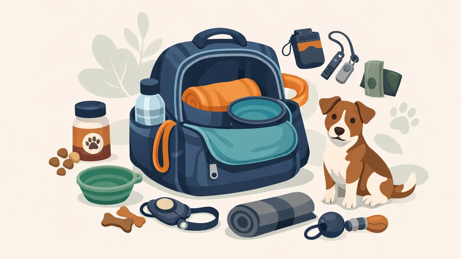 How to Pack Dog Training Bag Essentials