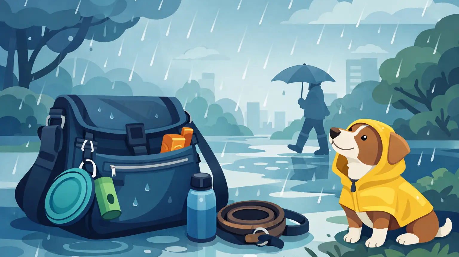 Best Dog Walking Bag for Rainy Weather