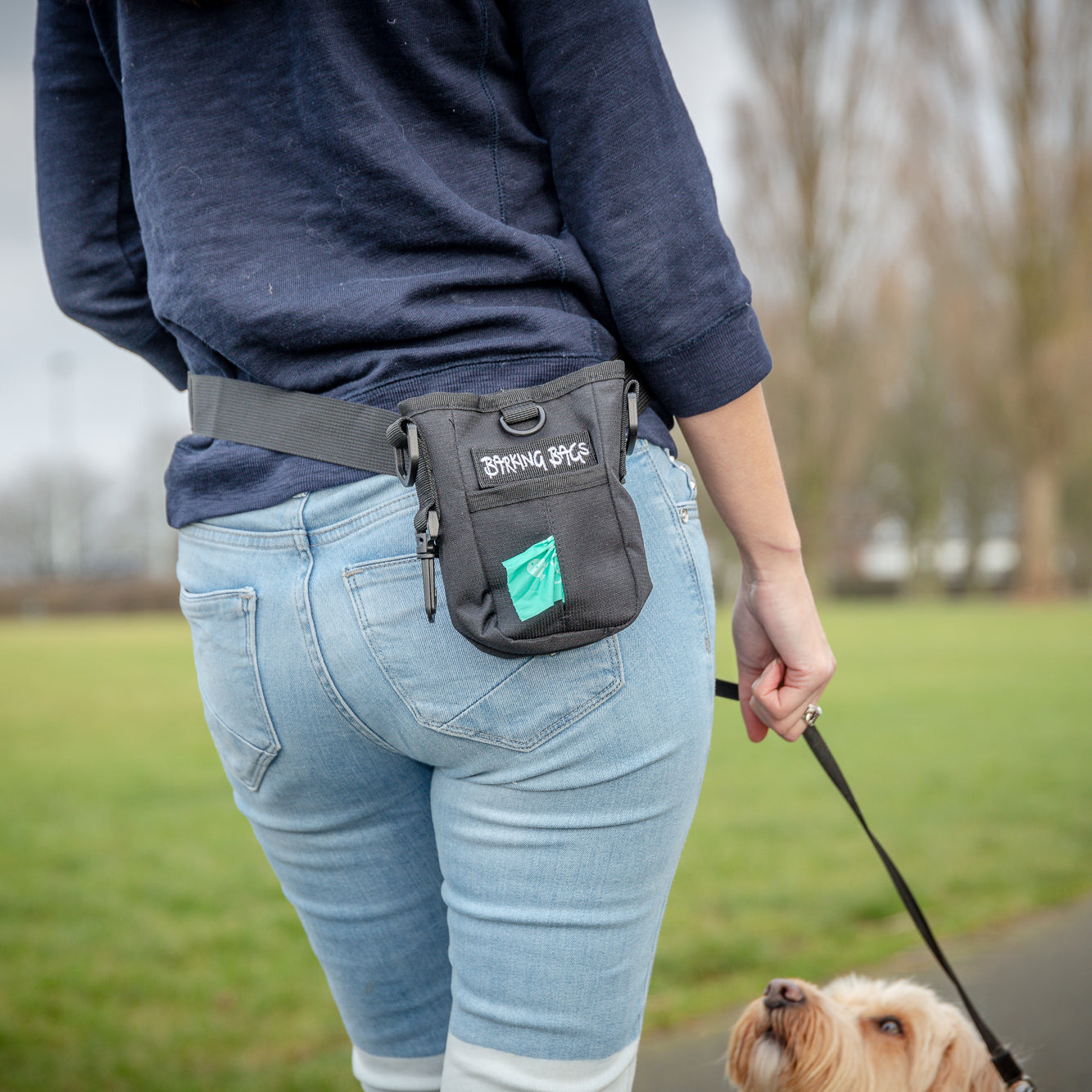 The Treat Bag - Black  Barking Bags
