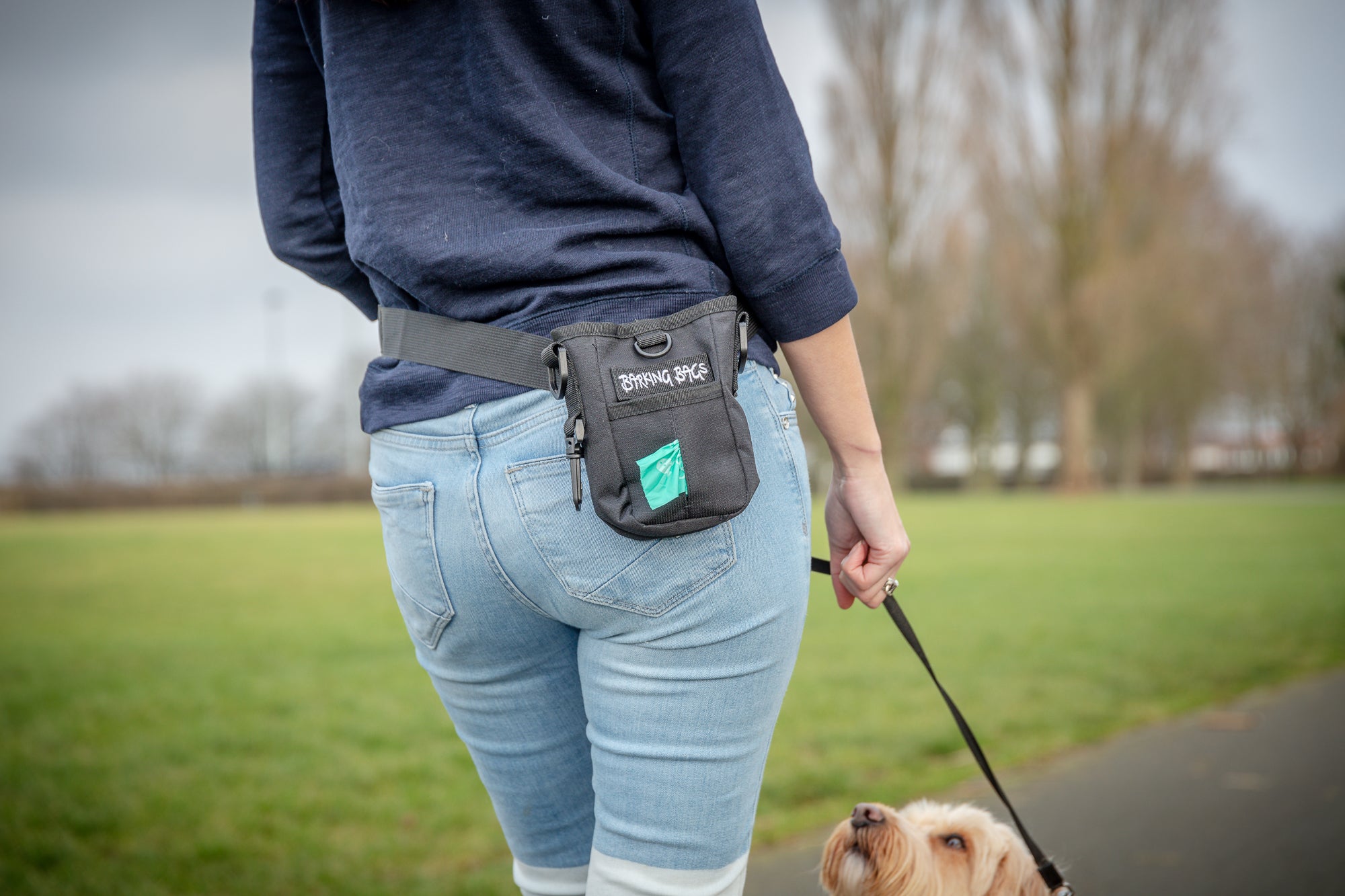 The Treat Bag - Black  Barking Bags
