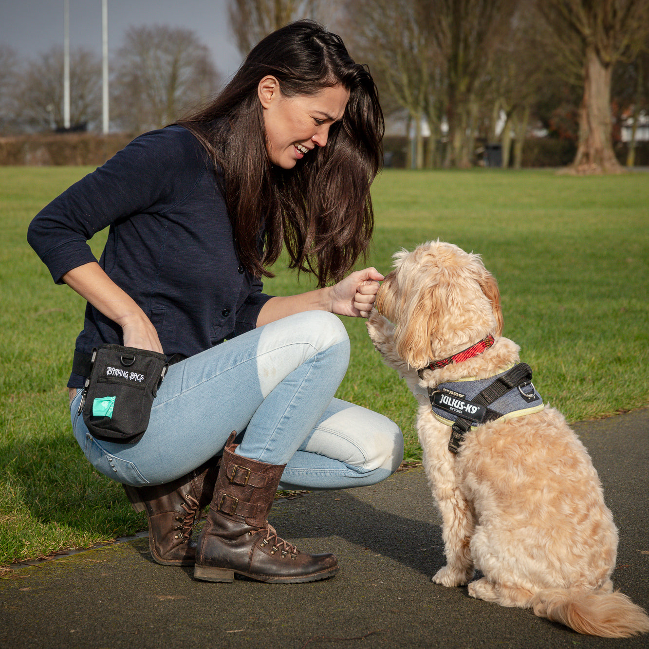 The Treat Bag - Black  Barking Bags