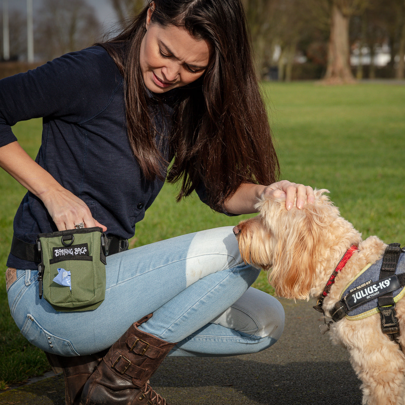The Treat Bag - Green  Barking Bags