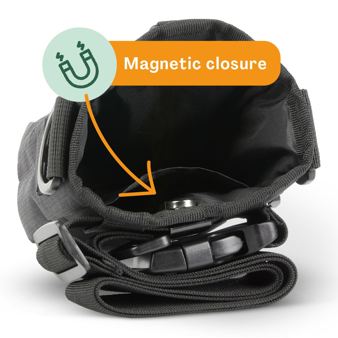 The Treat Bag - Black  Barking Bags