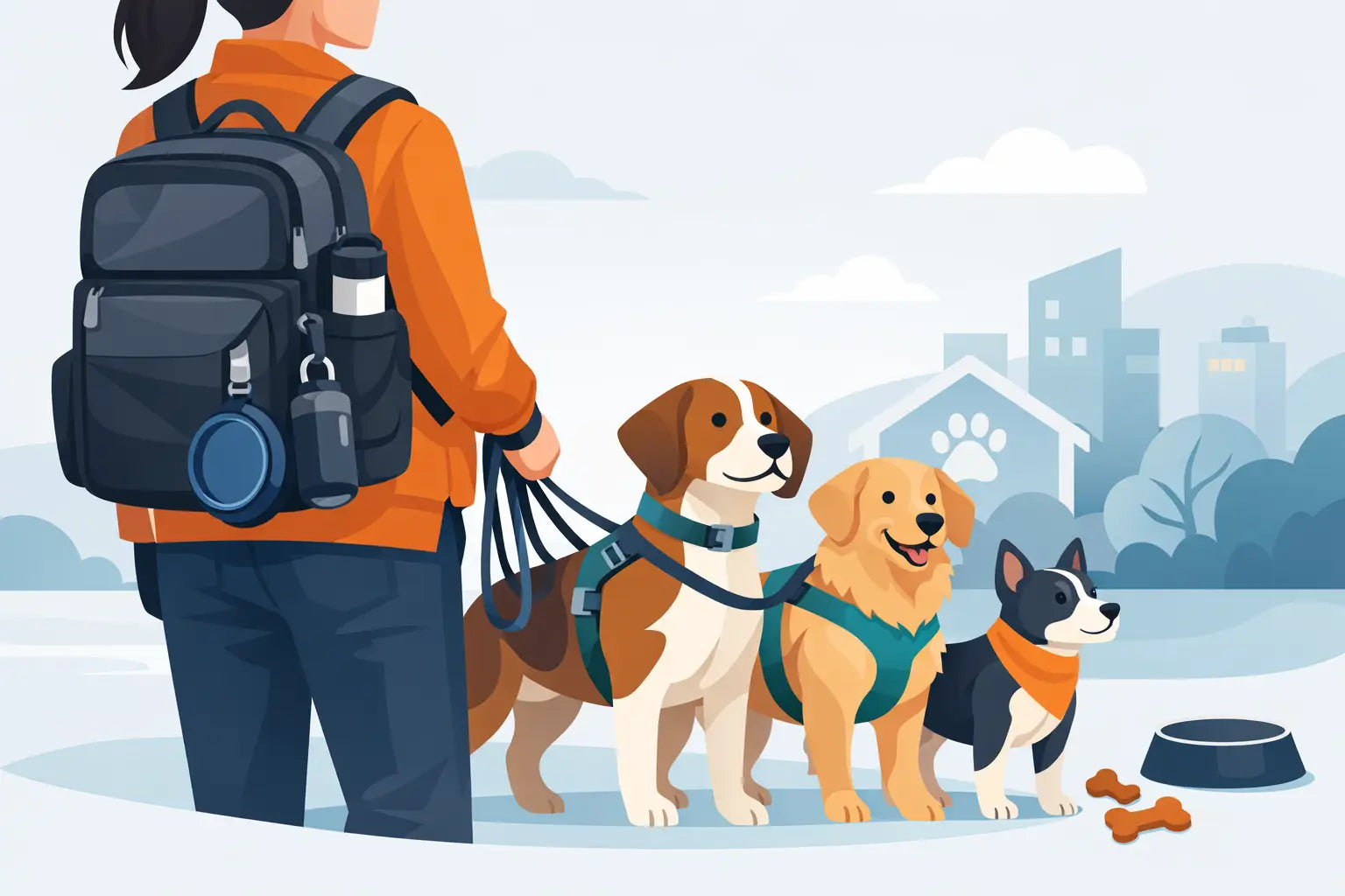 Best Bag for Professional Dog Walkers