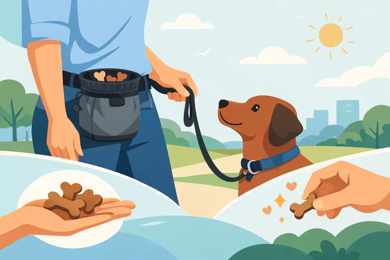 Why Use a Dog Treat Pouch on Walks?