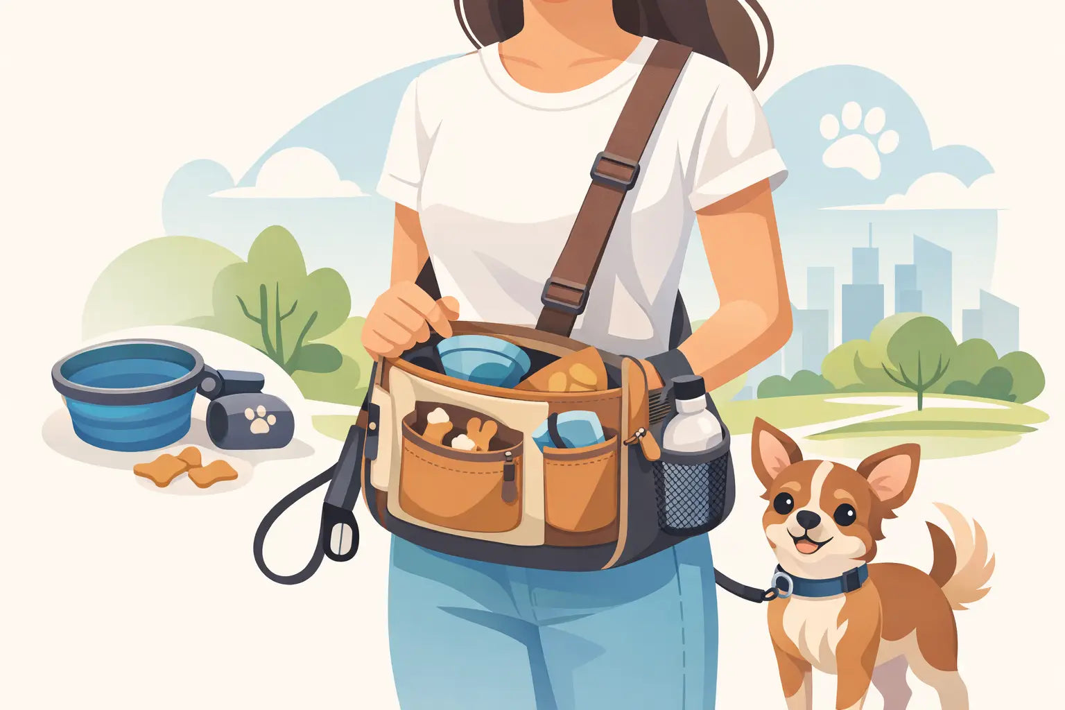 Best Dog Walking Bag for Small Dogs