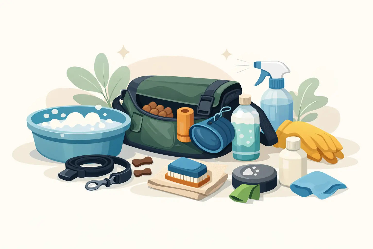 How to Clean a Dog Walking Bag Properly