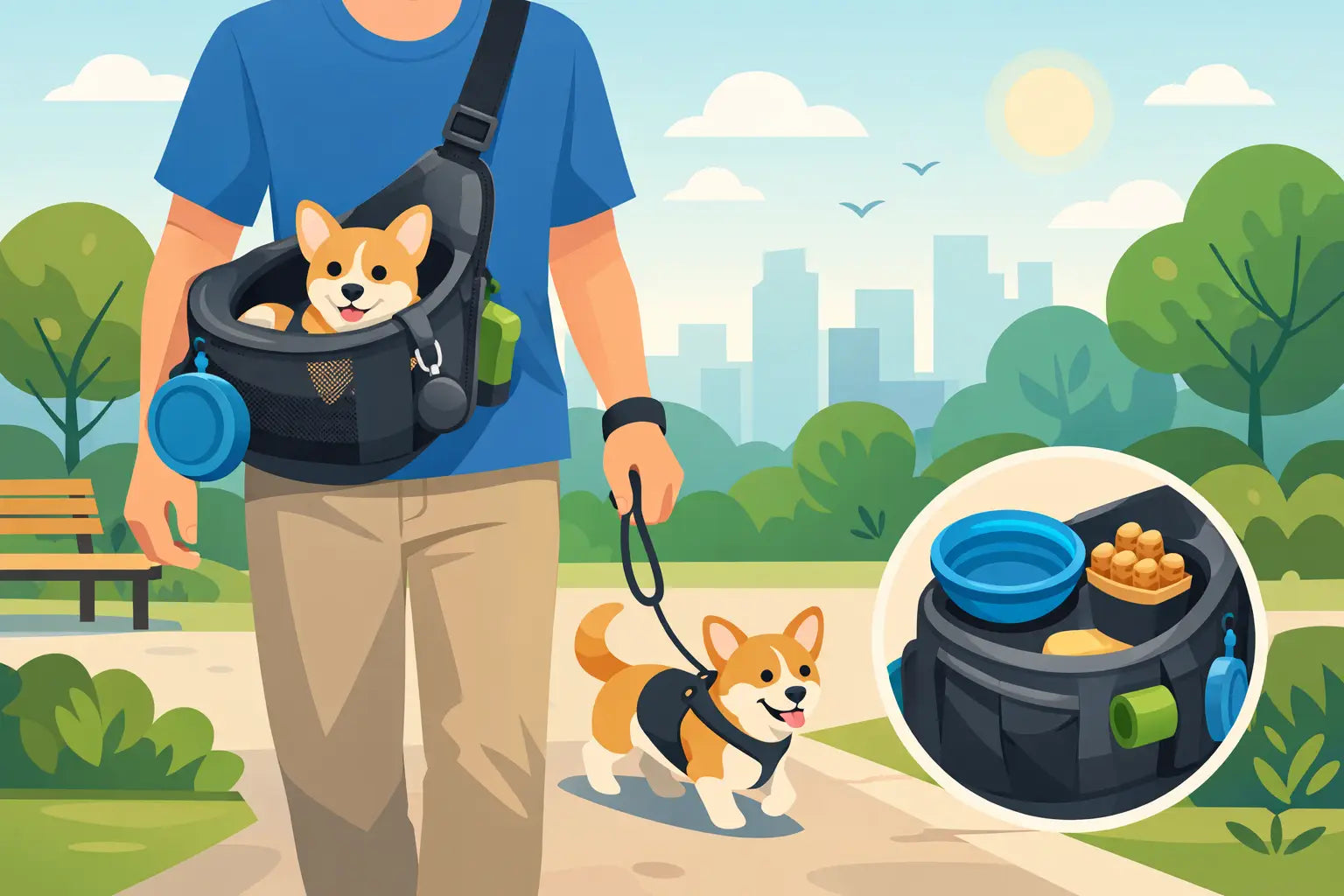 Crossbody Dog Bag Review for Daily Walks
