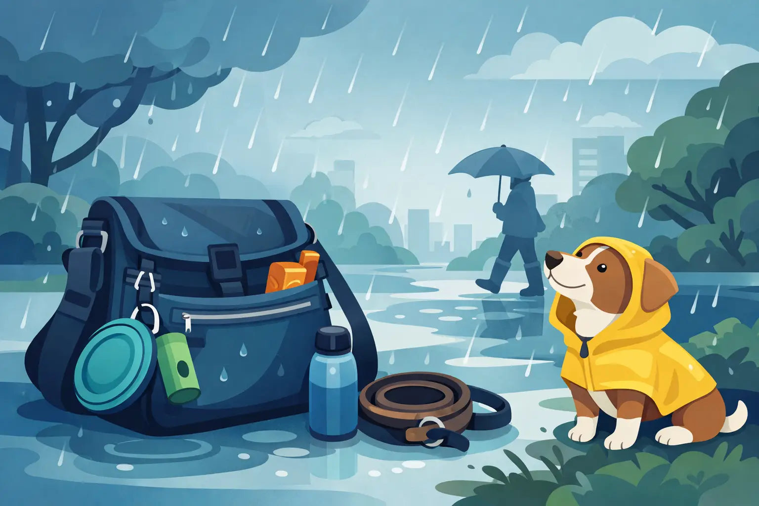 Best Dog Walking Bag for Rainy Weather