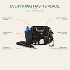 The Original Bag in Black - front features