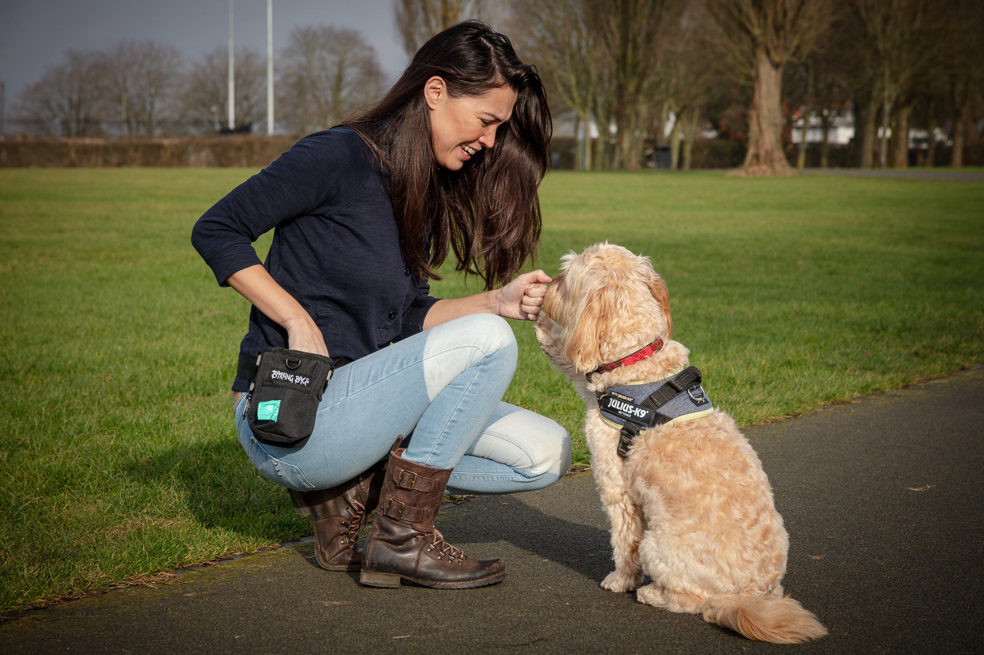 The Treat Bag - Black  Barking Bags   