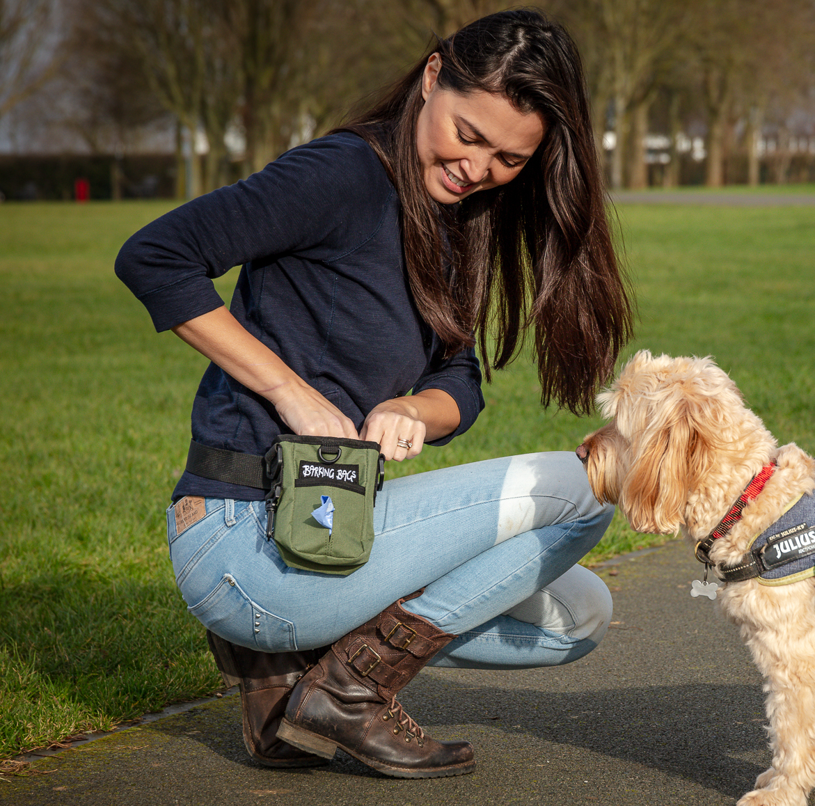 dog treat bag