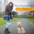 The Original Dog Walking Bag - Midnight Blue Vegan Barking Bags