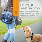 The Original Dog Walking Bag - Midnight Blue Vegan Barking Bags