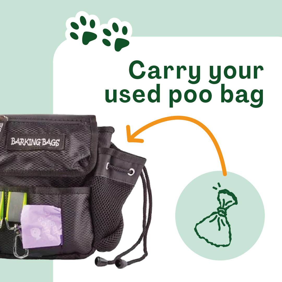 The Original Bag - Black Vegan Barking Bags   